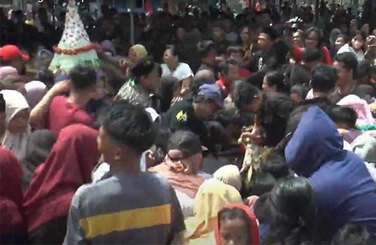 Melihat Tradisi Ruwahan di Ngreden Klaten, Warga Percaya Gunungan Legondo Intip Bawa Berkah