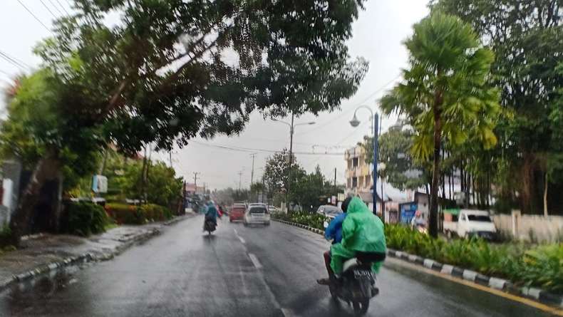 BMKG Prakirakan Beberapa Wilayah di Sulut Hujan Besok