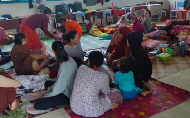 Pengungsi Bencana Tanah Longsor Natuna 1.216 Orang Tersebar di Sejumlah Lokasi