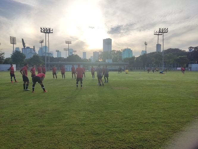 Timnas Indonesia U-22 untuk SEA Games 2023 Intens Latihan, Begini Suasananya
