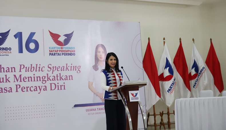 International Woman's Day, Kartini Perindo Gelar Pelatihan Public Speaking