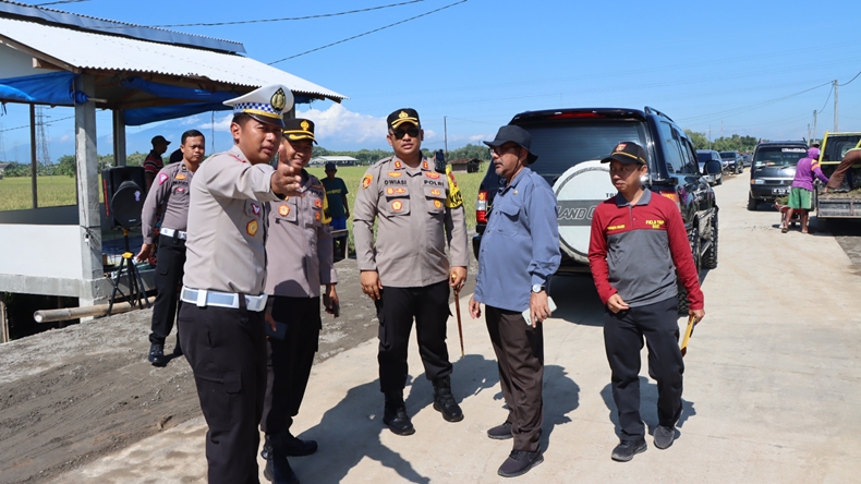 Polres Ngawi Perketat Pengamanan Jelang Kunjungan Kerja Presiden Jokowi