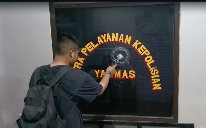 Kronologi Pria Tak Dikenal Teror Mapolsek Cipayung, Incar Polisi Berseragam