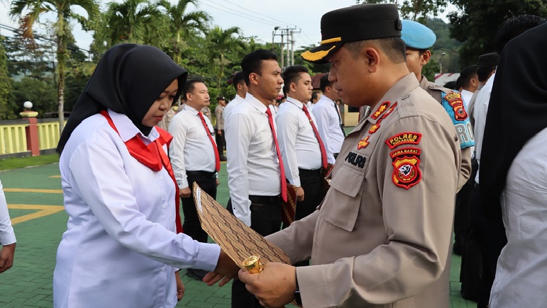 Ungkap Pembacokan Anak SD di Palabuhanratu Sukabumi, 32 Polisi Diberi Penghargaan