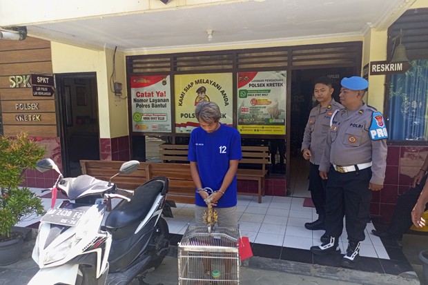 Terpengaruh Minuman Keras, Warga Bambanglipuro Bantul Nekat Curi Burung Jalak Milik Teman Sendiri