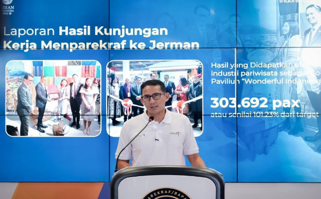 Paviliun Indonesia Berpotensi Bukukan Devisa Rp5,3 Triliun di ITB Berlin