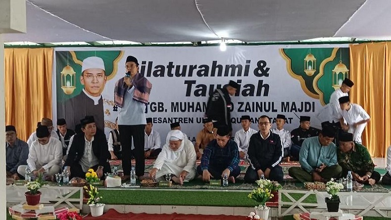 Dapat Kunjungan TGB, Ini Harapan Pimpinan Ponpes Ulumul Quran Langkat
