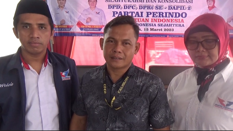 Konsolidasi di Nganjuk, Bacaleg Partai Perindo Endik Sucipto Ingin Sejahterakan Petani