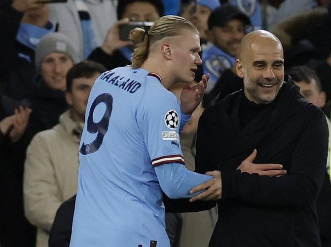 Haaland Gagal Double Hattrick Gegara Guardiola, Netizen: Dia Sedang Lindungi Rekor Messi