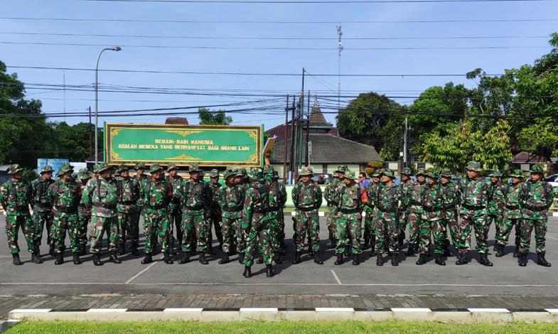 Gunung Merapi Erupsi, Prajurit Kodam IV/Diponegoro Siap Siaga 24 Jam