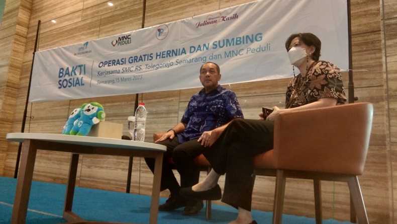 Kerja Sama dengan RS Telogorejo Semarang, MNC Peduli Gelar Operasi Sumbing dan Hernia Gratis 