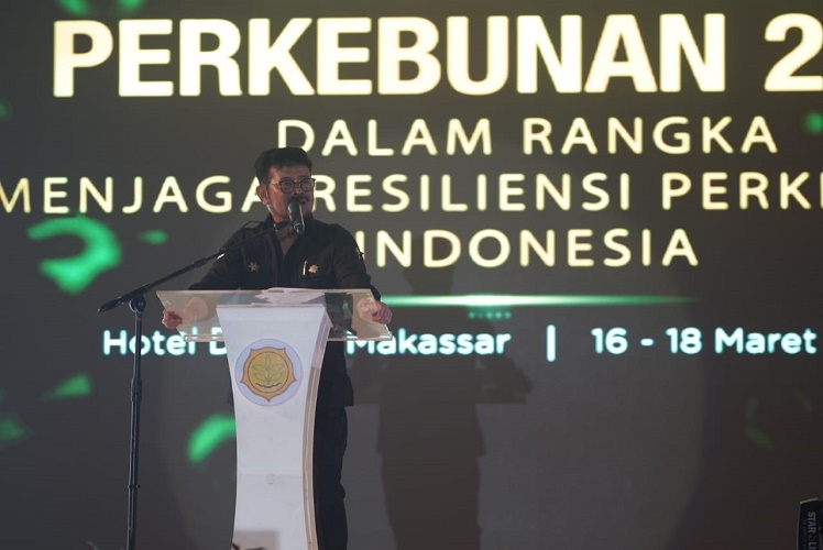 Mentan SYL Ajak Pelaku Usaha Terlibat di Sistem Bank Benih Perkebunan