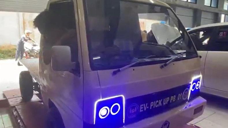 Wow, Siswa SMK di Banjarnegara Sulap Bangkai Mobil Jadi Kendaraan Listrik
