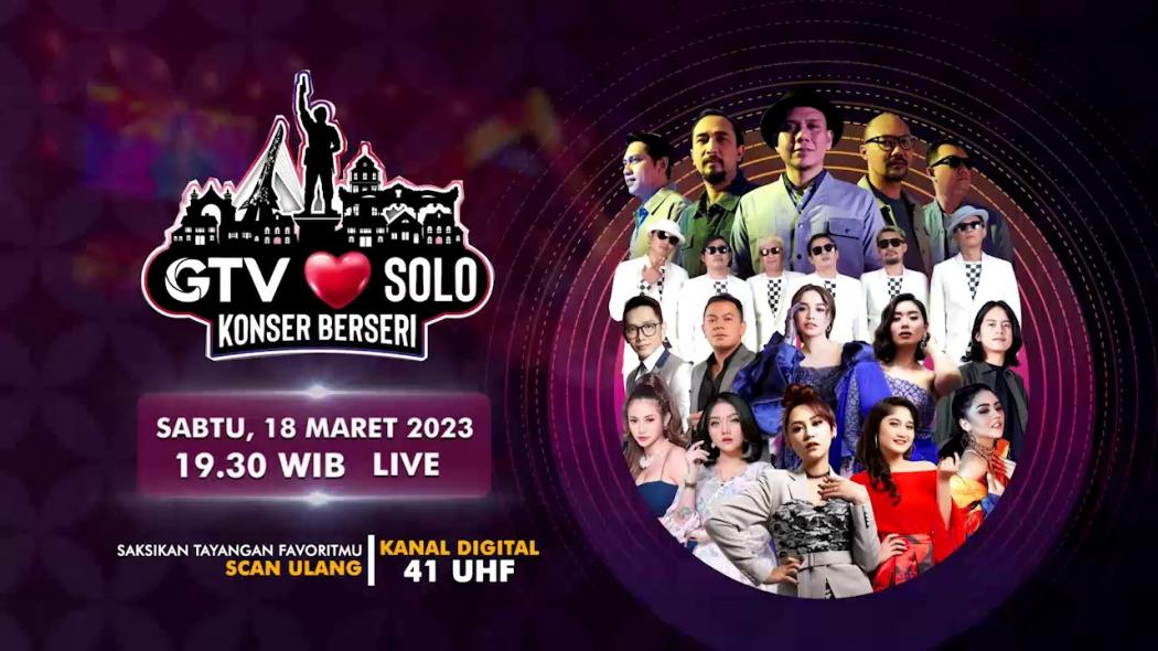 Jangan Lewatkan! Padi Reborn, Tipe-X hingga Happy Asmara Bakal Meriahkan Panggung Musik Penuh Cinta di GTV