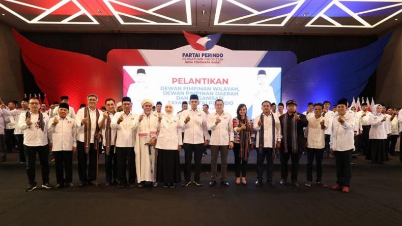 Lantik Khairul Rizal Jadi Ketua DPW Partai Perindo NTB, HT: Perkuat Mesin Partai, Raih Suara Minimal 10%