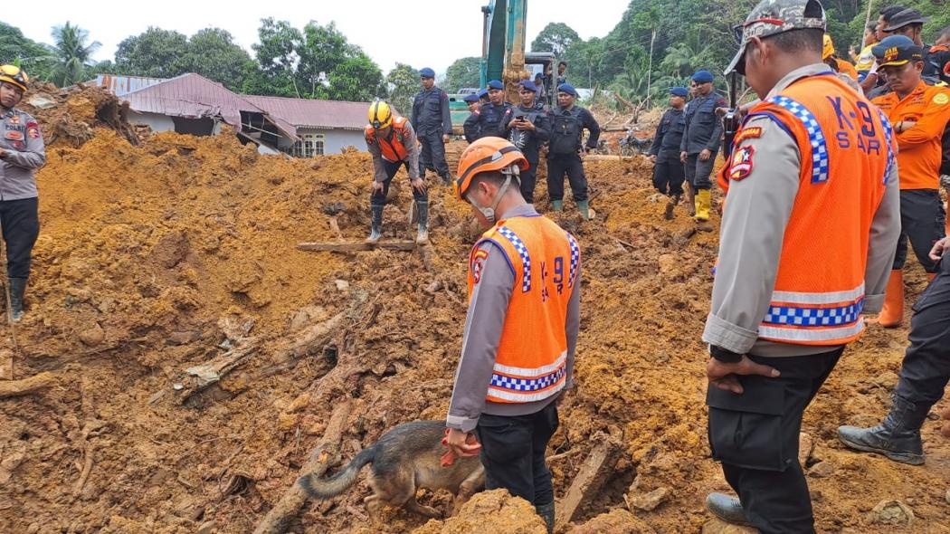Pencarian Korban Longsor Natuna Ditutup, 4 Orang Dinyatakan Hilang