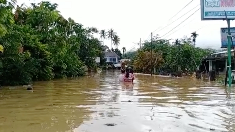 Puluhan Hektare Sawah Terendam, Kerugian Banjir Solok Selatan Capai Rp10,6 Miliar