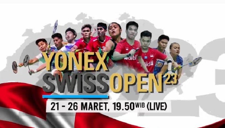 Perjuangan Wakil Terbaik Indonesia di Swiss Open 2023 Dimulai, Saksikan Babak Semifinal dan Final, LIVE di iNews