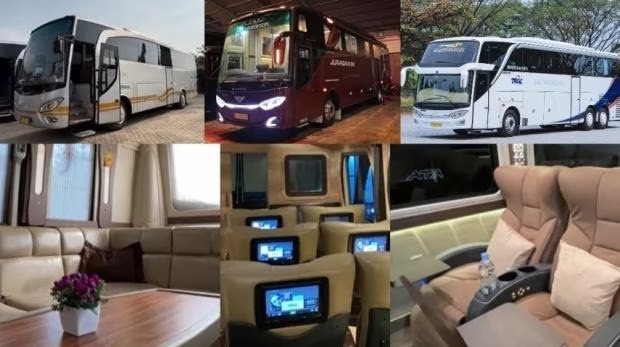 Deretan Bus Termewah di Indonesia Fasilitas Hotel Bintang 5, Ada Imah Leumpang