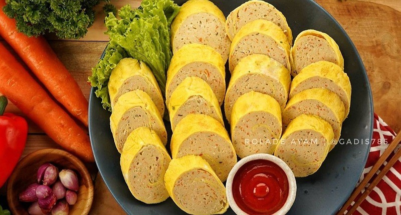 Resep Rolade Ayam Sederhana ala Rumahan, Cara Buatnya Mudah Banget!