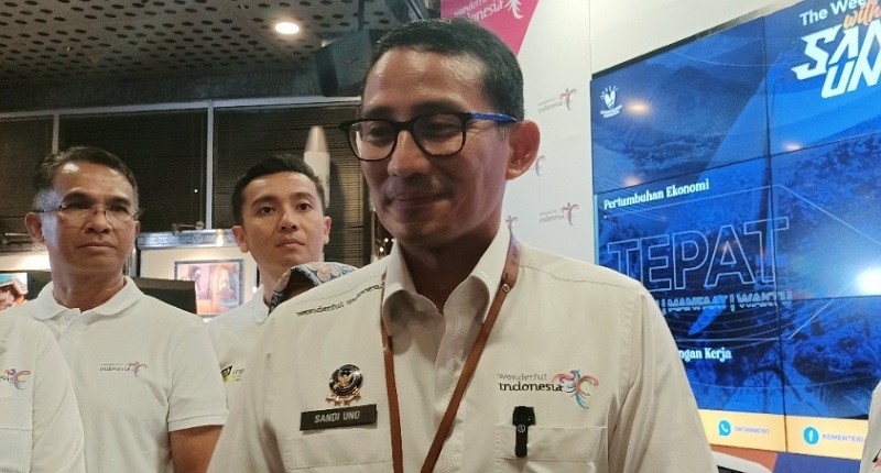 Sambut Ramadan dan Lebaran Sandiaga Uno Akan Genjot Diskon Tiket Pesawat dan Hotel 