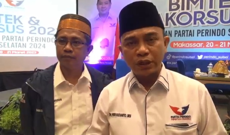 Hadiri Rakorsus, Heri Budianto Optimistis Partai Perindo Kepahiang Raih Kursi di Pemilu 2024