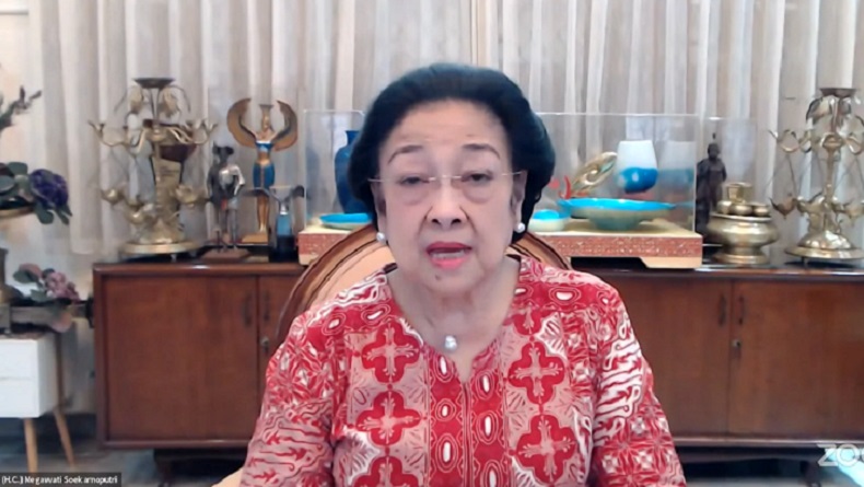 Megawati Ikut Rapat TPN Ganjar-Mahfud Secara Virtual