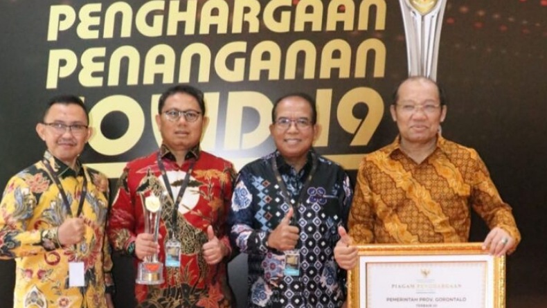 Gorontalo Raih Terbaik III PPKM Award Wilayah Sulawesi