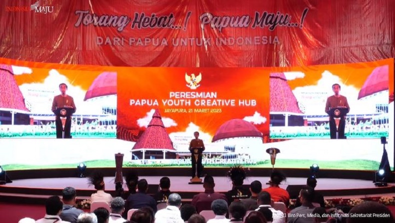 Jokowi: Pembangunan Indonesia saat Ini Bukan Jawa Sentris, Papua Jadi Prioritas