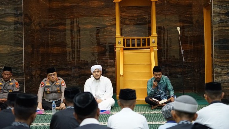 Peringati HUT Ke-20 dan Sambut Ramadan, Polda Gorontalo Doa Bersama Habib Salim