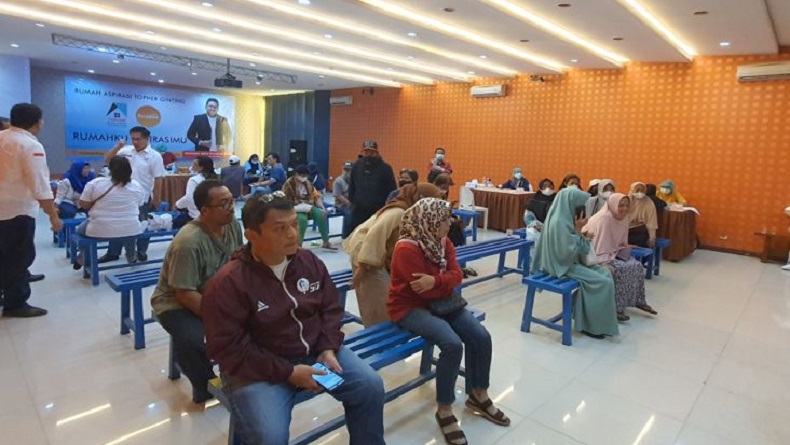 Rumah Aspirasi Topher, Lokasi Pengobatan Gratis Masyarakat dari Partai Perindo Tangsel