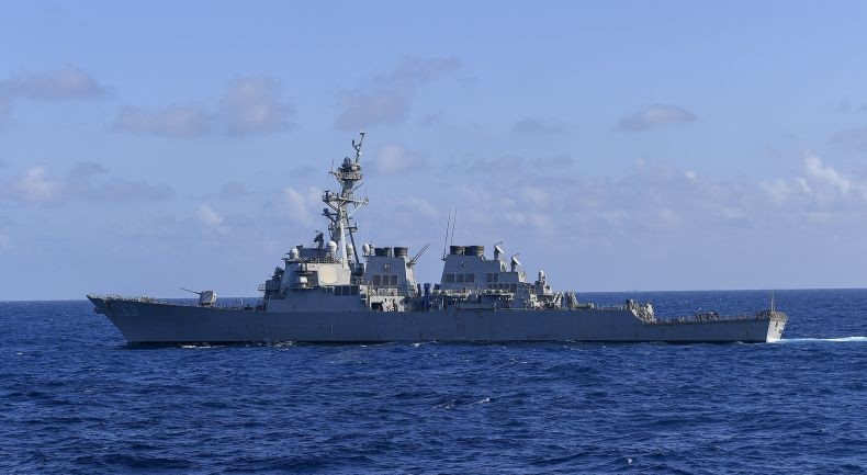 AS Bantah Kapal Perangnya Diusir China di Laut China Selatan