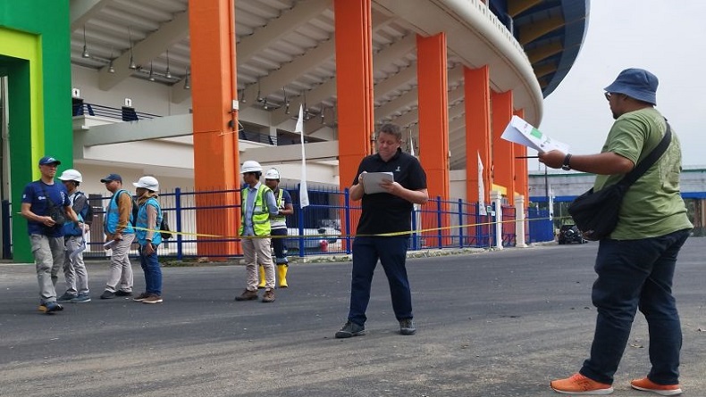 FIFA Cek Kelayakan Stadion Si Jalak Harupat Bandung Jadi Venue Piala Dunia U-20