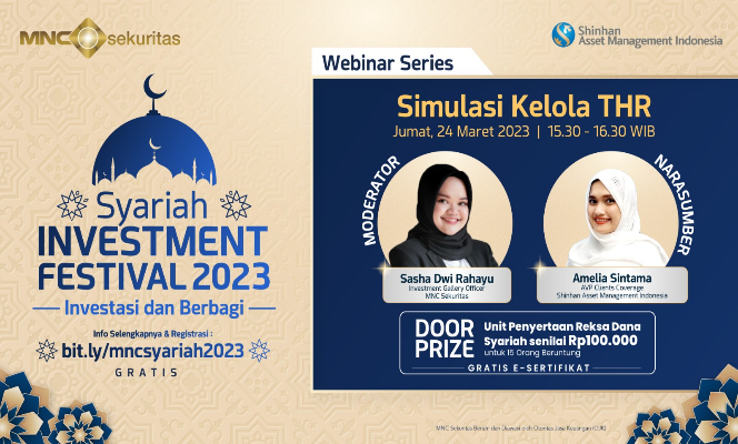 Belajar Atur THR Tahun Ini di Webinar MNC Syariah Investment Festival 2023 Simulasi Kelola THR