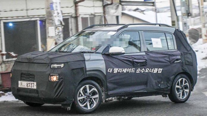 Siapkan Pesaing Suzuki S-Presso, SUV Mini Hyundai Tertangkap Kamera Diuji Jalan