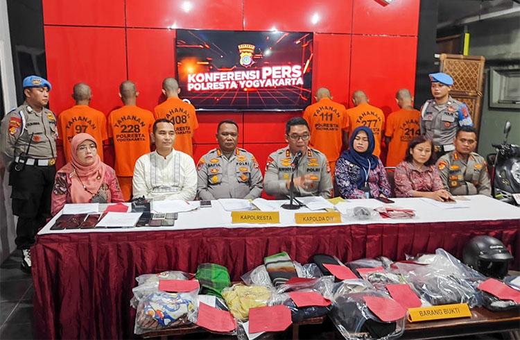 Polresta Yogyakarta Tangkap 22 Pelaku Klitih, Didominasi Anak-Anak