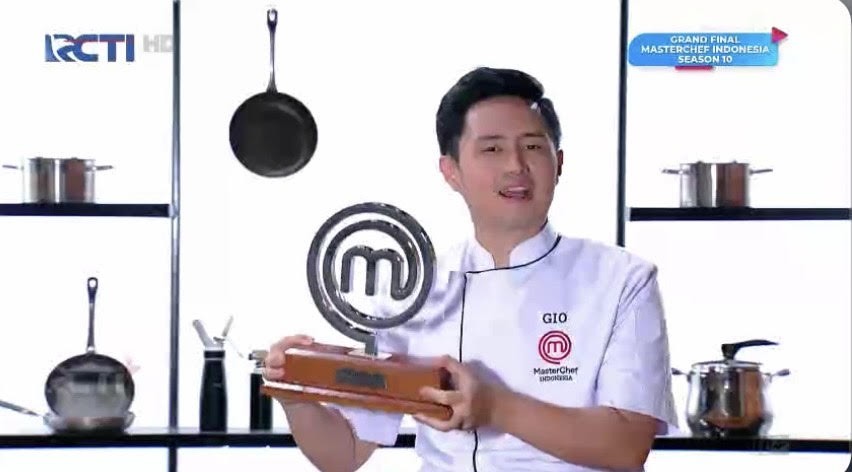 Gio Juara MasterChef Indonesia Season 10, Bawa Hadiah Mobil dan Uang Rp100 Juta