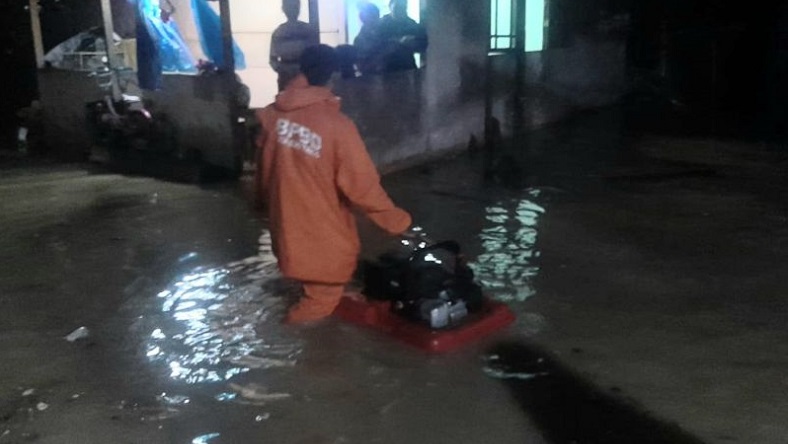 Diguyur Hujan Lebat, 4 Wilayah di Bukittinggi Terendam Banjir