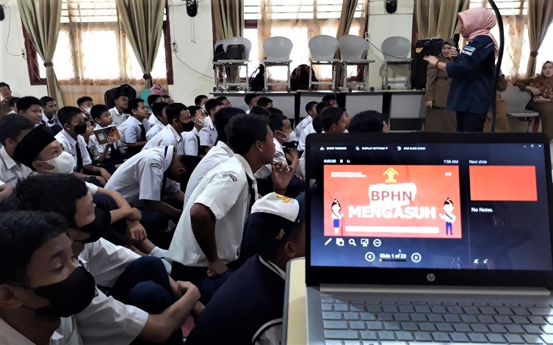 PBH Peradi Palembang Penyuluhan di Sekolah: Jadi ABH Tidak Enak 