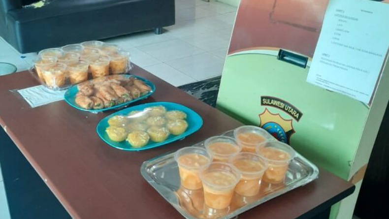 Polresta Manado Sediakan Takjil bagi Personel dan Masyarakat Jelang Buka Puasa