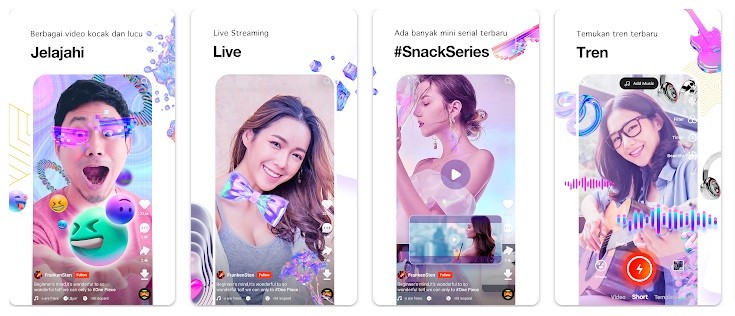 Cara Download Video Snack Video Tanpa Watermark di HP