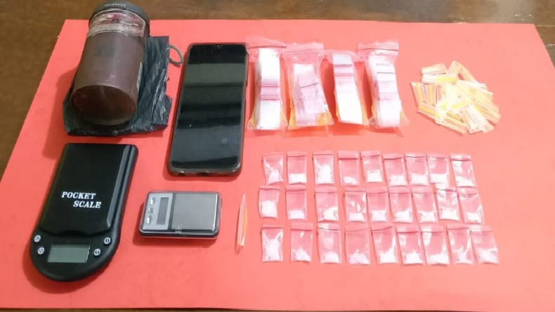 Polisi Tangkap Pengedar 27 Paket Sabu di Bangka Tengah