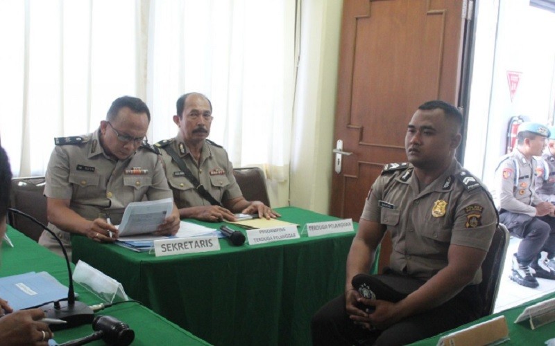Bolos Kerja 14 Hari, Anggota Polres Bandara Ngurah Rai Ditahan di Polda Bali