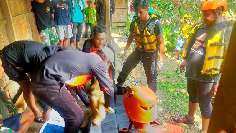 Tragis, Bocah Kembar Tewas Terseret Arus saat Mandi di Anak Sungai Serang Boyolali