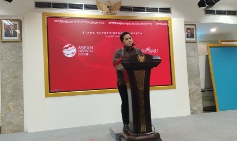 Kantor PSSI Banjir Karangan Bunga, Erick Thohir: Bagian dari Apresiasi 