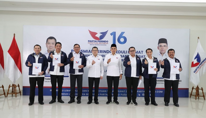 Hary Tanoe Lantik 6 Pengurus Baru DPP Partai Perindo
