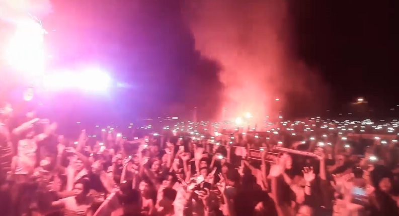 PSM Juara, Ribuan Suporter Konvoi dan Pesta Kembang Api di Makassar