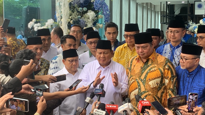 KIB dan KKIR Berkumpul, Prabowo Sebut Ada Kesamaan Frekuensi dan Kecocokan