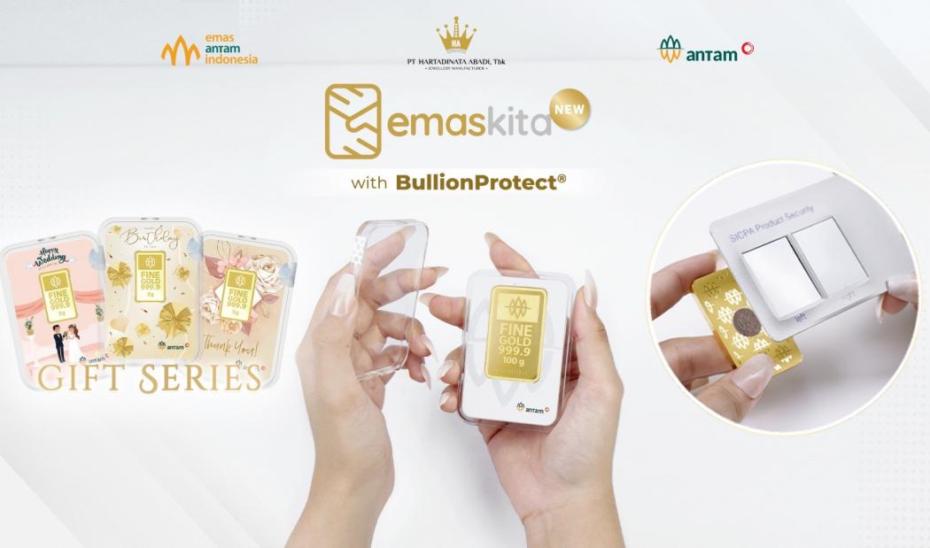 Pertama di Indonesia, EmasKITA Dilengkapi Teknologi BullionProtect® untuk Cegah Risiko Pemalsuan 