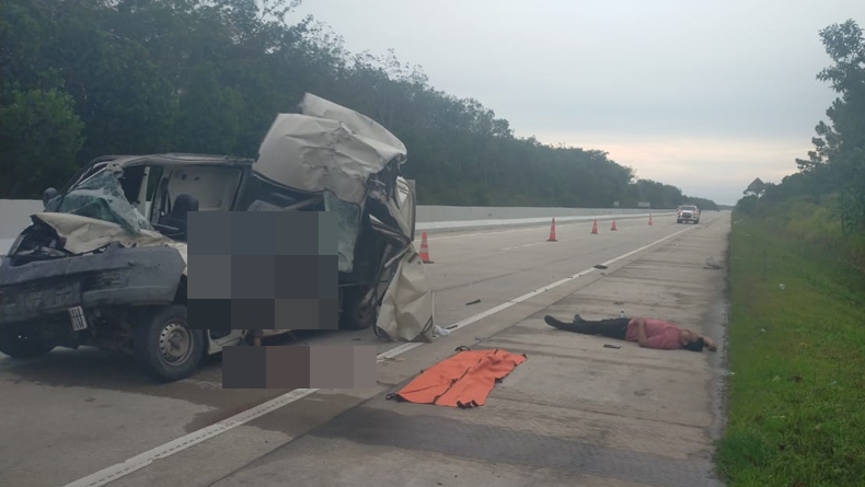 Tabrak Truk di Jalan Tol Trans Lampung, Polisi Berpangkat Bripda Tewas